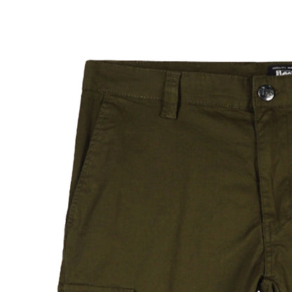 Stylistic Mr. Lee Men's Basic Non-Denim Cargo Pants Mid Waist 176789 (Fatigue)