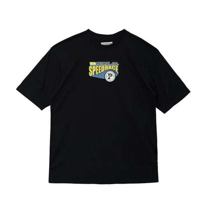 Petrol Men's Basic Tees Oversized Fitting 178528-U (Black)