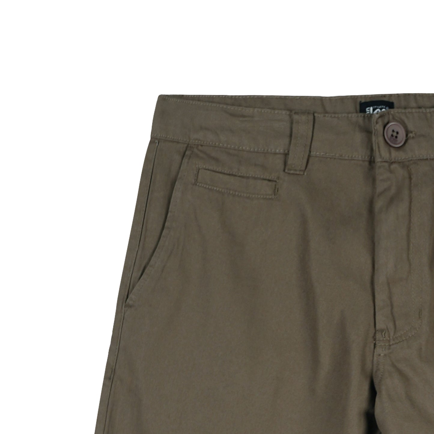 Stylistic Mr. Lee Men's Basic Non-Denim Tapered Short Mid Waist 176656 (Taupe)