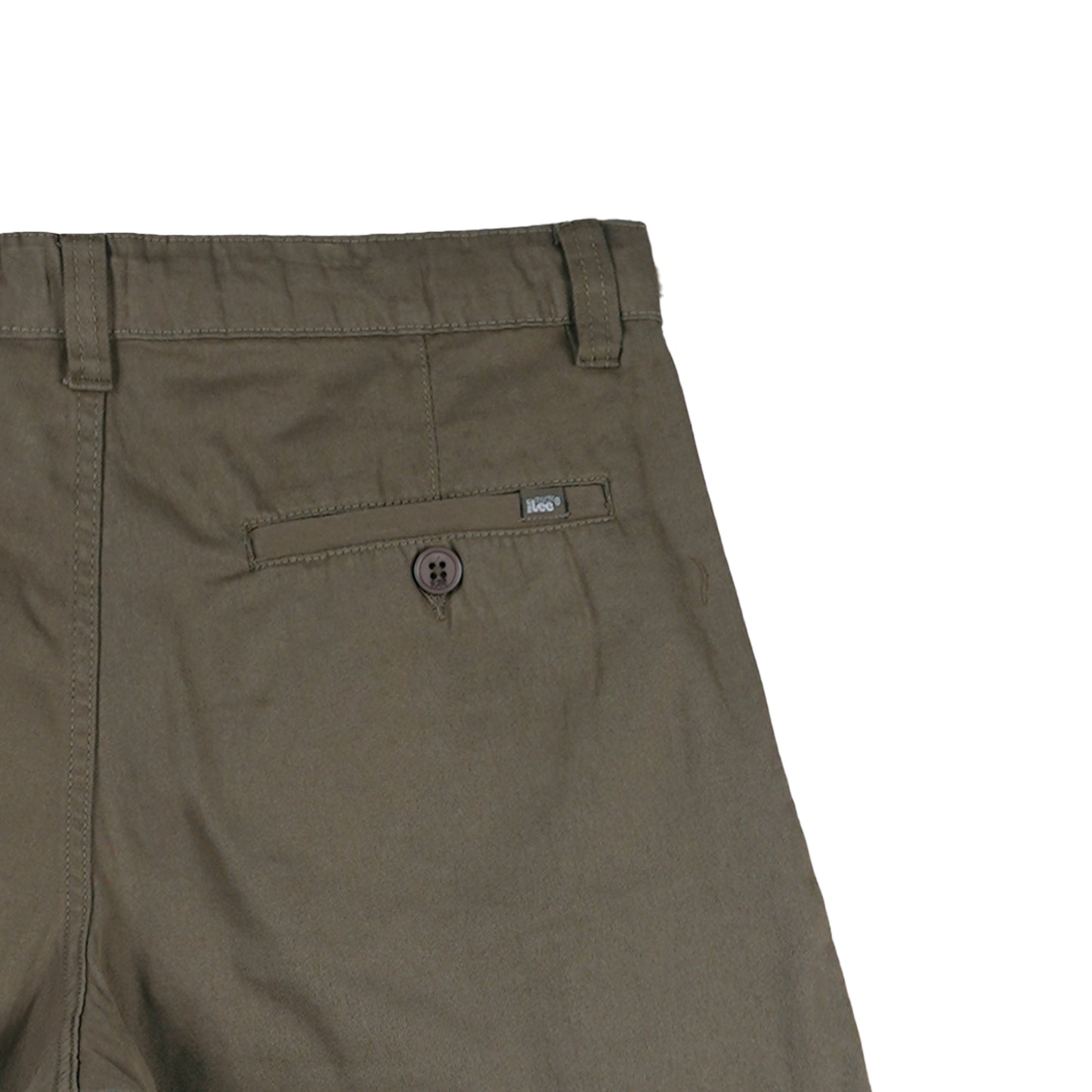 Stylistic Mr. Lee Men's Basic Non-Denim Tapered Short Mid Waist 176656 (Taupe)