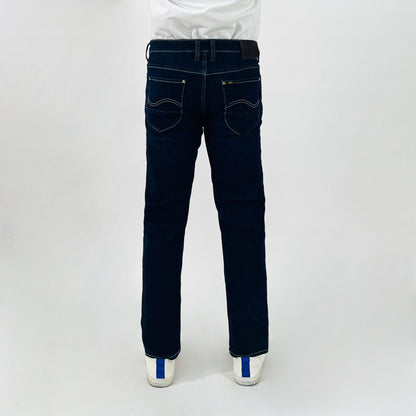 Stylistic Mr. Lee Men's Basic Denim Pants Super Skinny 174938-U (Dark Shade)