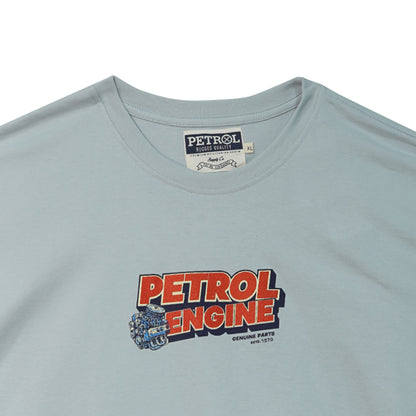 Petrol Men's Basic Tees Oversized Fitting 175859-U (Mercury)
