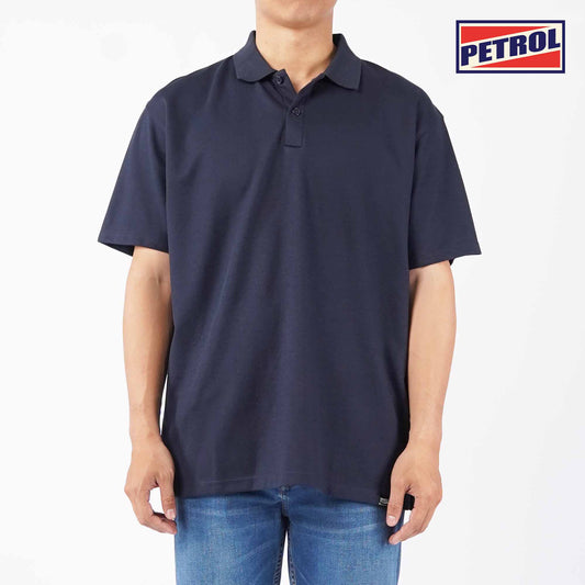 Petrol Men's Basic Collared Shirt Comfort Fitting 182522 (Navy)