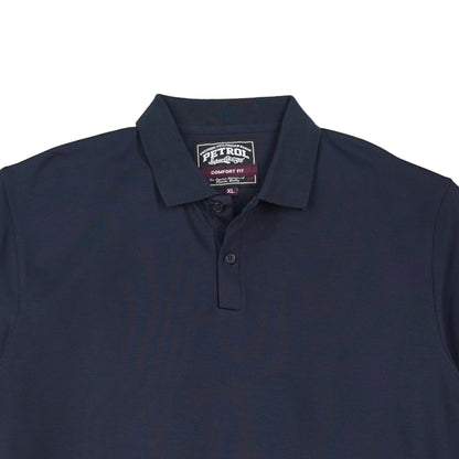 Petrol Men's Basic Collared Shirt Comfort Fitting 182522 (Navy)