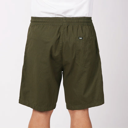 Stylistic Mr. Lee Men's Basic Non-Denim Jogger Short Mid Waist 180930-U (Fatigue)