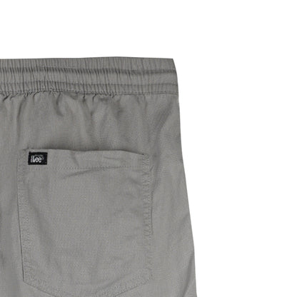 Stylistic Mr. Lee Men's Basic Non-Denim Jogger Short Mid Waist 180789-U (Gray)