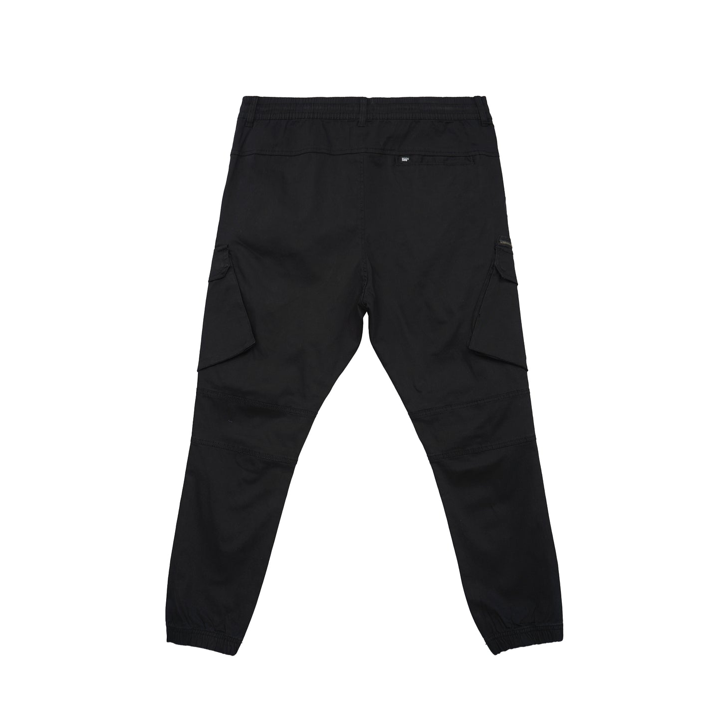 Stylistic Mr. Lee Men's Basic Non-Denim Cargo Pants Mid Waist 177215 (Black)
