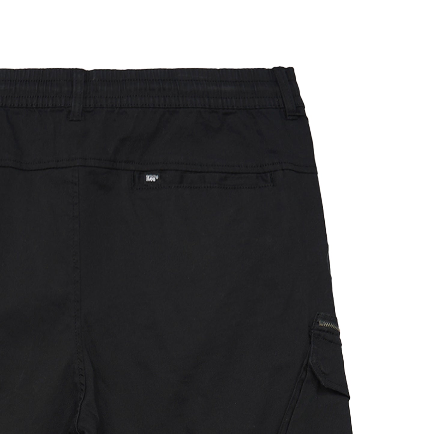 Stylistic Mr. Lee Men's Basic Non-Denim Cargo Pants Mid Waist 177215 (Black)
