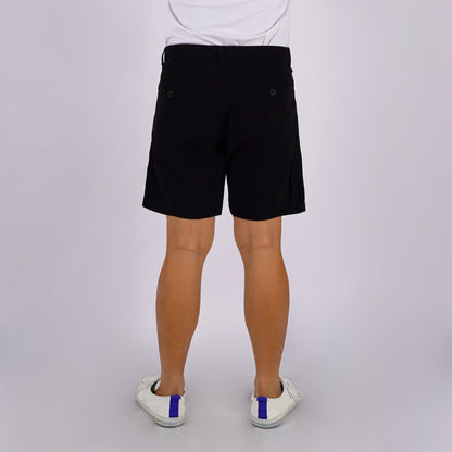 Petrol Men's Basic Non-Denim Tapered Short Mid-Rise 176693 (Black)