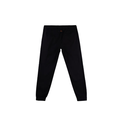 Petrol Men's Basic Non-Denim Jogger Pants Mid-Rise 176579 (Black)