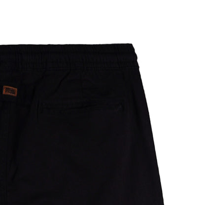 Petrol Men's Basic Non-Denim Jogger Pants Mid-Rise 176579 (Black)
