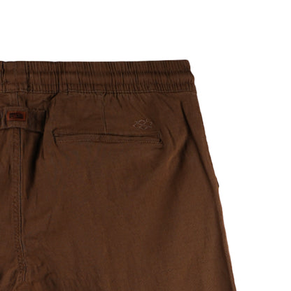 Petrol Men's Basic Non-Denim Jogger Pants Mid-Rise 176579 (Brown)