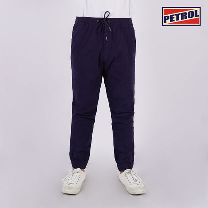 Petrol Men's Basic Non-Denim Jogger Pants Mid-Rise 176579 (Navy)