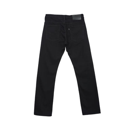 Petrol Men's Basic Denim Pants Mid-Rise Slim Straight Fitting 180135 (Black)
