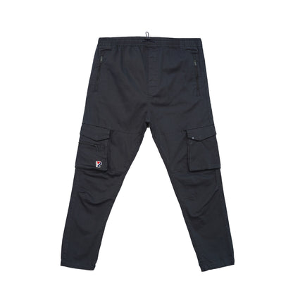 Petrol Men's Basic Non-Denim Cargo Pants Mid-Rise 177193 (Dark Navy)