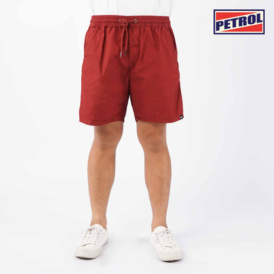 Petrol Men's Basic Non-Denim Jogger Short Mid-Rise 180879-U (Maroon)