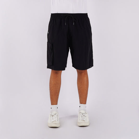 Petrol Men's Basic Non-Denim Cargo Short Mid-Rise 179216 (Black)