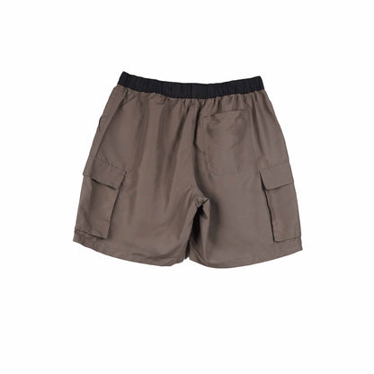 Petrol Men's Basic Non-Denim Cargo Short Mid-Rise 174209-U (Dark Gray)