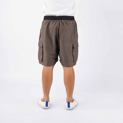 Petrol Men's Basic Non-Denim Cargo Short Mid-Rise 174209-U (Dark Gray)