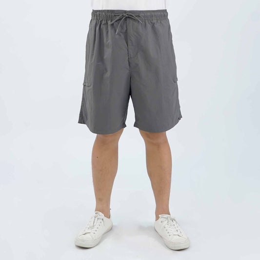 Petrol Men's Basic Non-Denim Cargo Short Mid-Rise 174192-U (Dark Gray)