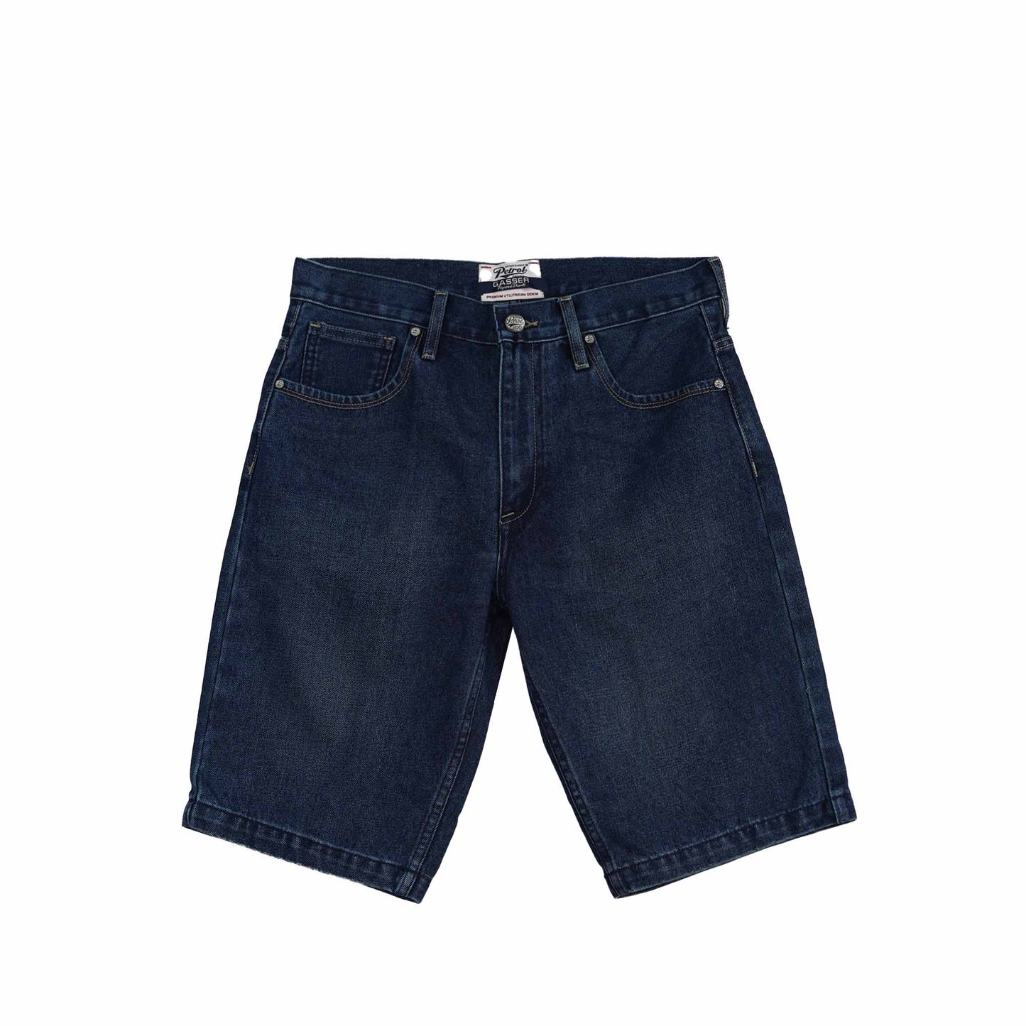 Petrol Men's Basic Denim Tapered Short Mid-Rise 182730 (Dark Shade)