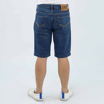 Petrol Men's Basic Denim Tapered Short Mid-Rise 182730 (Dark Shade)