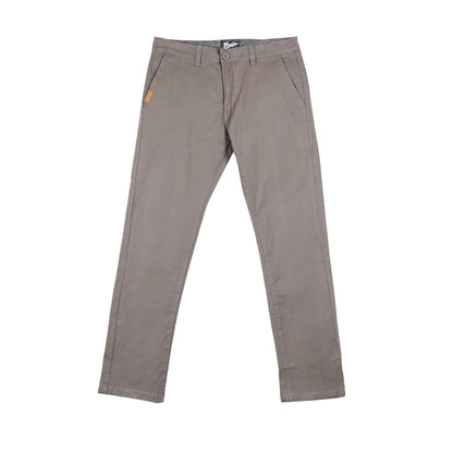 Petrol Men's Basic Non-Denim Chino Pants Mid-Rise 181288 (Dark Gray)