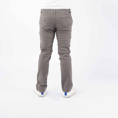 Petrol Men's Basic Non-Denim Chino Pants Mid-Rise 181288 (Dark Gray)