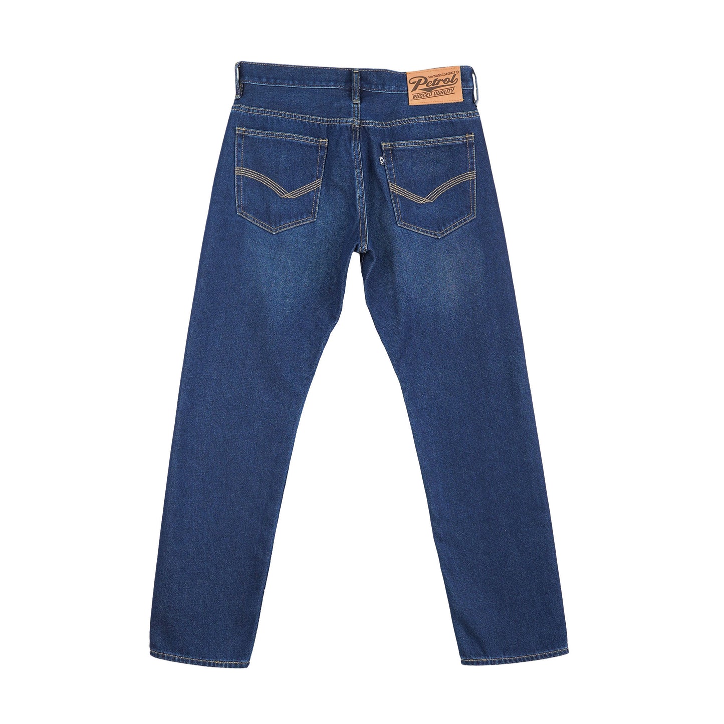 Petrol Men's Basic Denim Classic Pants Mid-Rise Regular Fitting 182375 (Dark Shade)