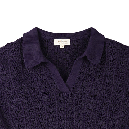 Petrol Ladies Basic Collared Shirt Regular Fit 168012 (Peacoat)