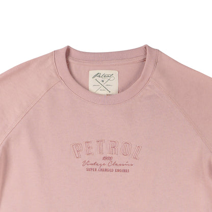 Petrol Ladies Basic Tees  Crop Fitting 160887 (Old Rose)