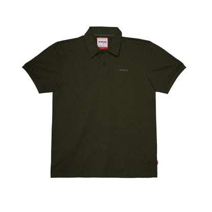 Bobson Japanese Men's Basic Collared Shirt Regular Fit 158711 (Fatigue)