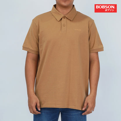 Bobson Japanese Men's Basic Collared Shirt Regular Fit 158711 (Tiger Eye)