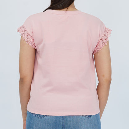 Petrol Ladies Basic Tees Regular Fitting 170540-U (Almond Blossom)