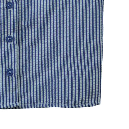 Petrol Ladies Basic Woven Shirt Regular Fitting 168017 (Blue)