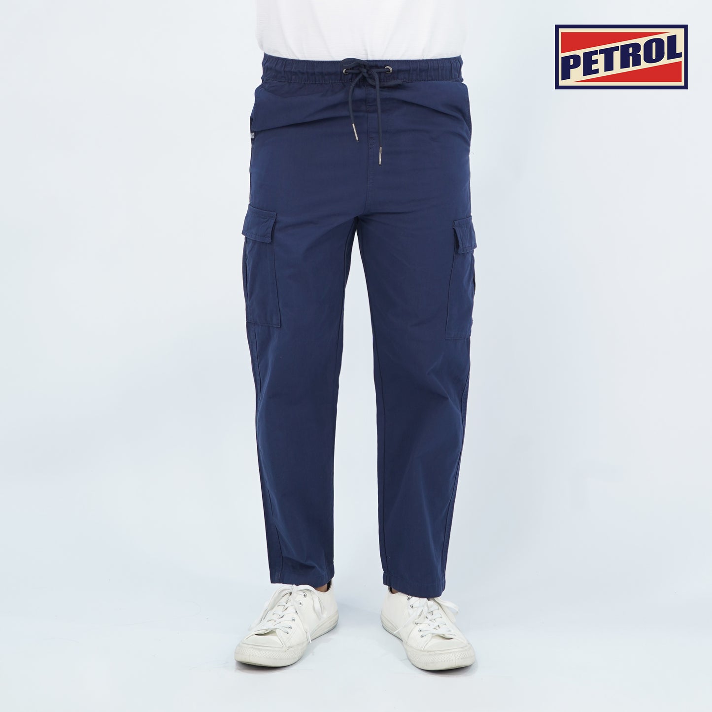 Petrol Ladies Basic Non-Denim Cargo Pants Mid-Rise Fitting 171643-U (Black Iris)
