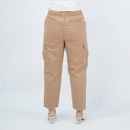 Petrol Ladies Basic Non-Denim Cargo Pants Mid-Rise Fitting 171643-U (Khaki)