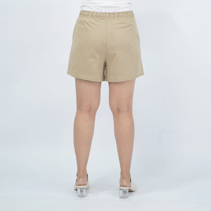Petrol Ladies Basic Non-Denim Smart Short Mid-Rise 178543 (Beige)