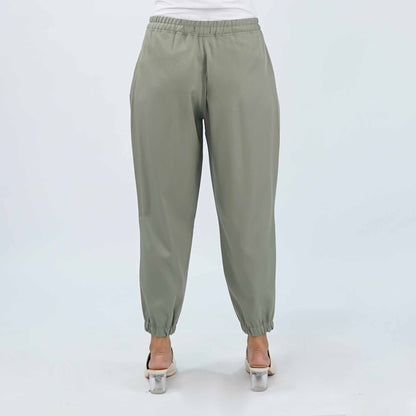 Petrol Ladies Basic Non-Denim Jogger Pants Mid-Rise 172964-U (Green)