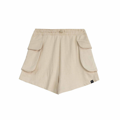 Petrol Ladies Basic Non-Denim Cargo Short Mid-Rise 176361 (Cream)