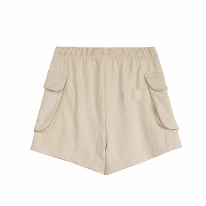 Petrol Ladies Basic Non-Denim Cargo Short Mid-Rise 176361 (Cream)