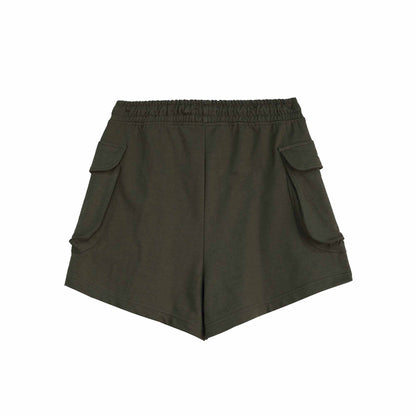 Petrol Ladies Basic Non-Denim Cargo Short Mid-Rise 176378 (Fatigue)