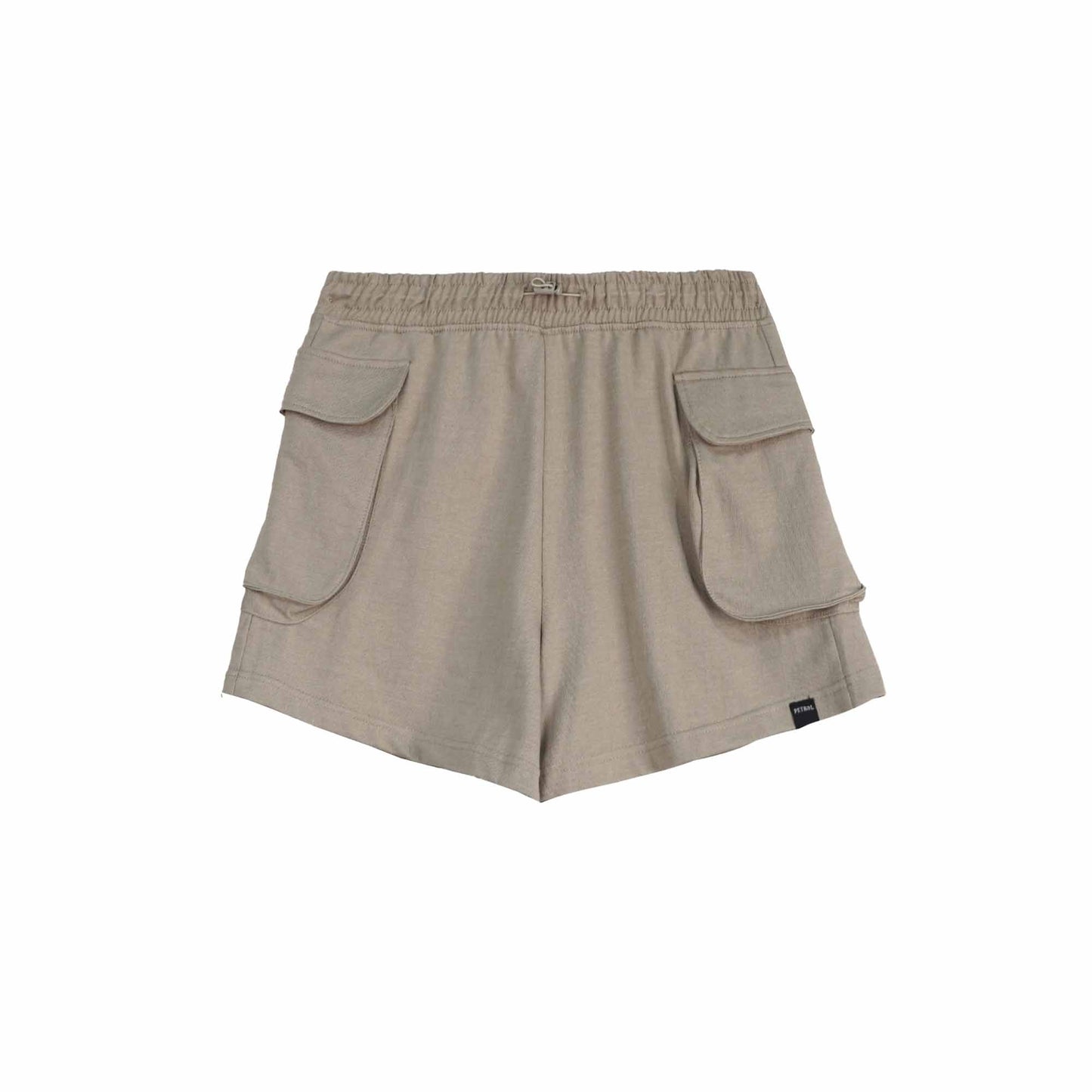 Petrol Ladies Basic Non-Denim Cargo Short Mid-Rise 176378 (Taupe)