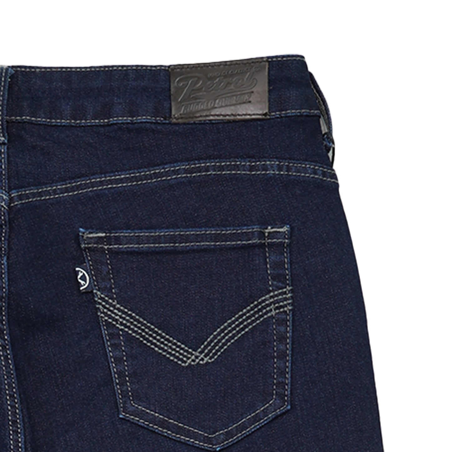 Petrol Ladies Basic Denim Pants Hi-Rise Slim Fitting 178543-U (Dark Shade)