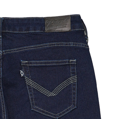 Petrol Ladies Basic Denim Pants Hi-Rise Slim Fitting 178543-U (Dark Shade)