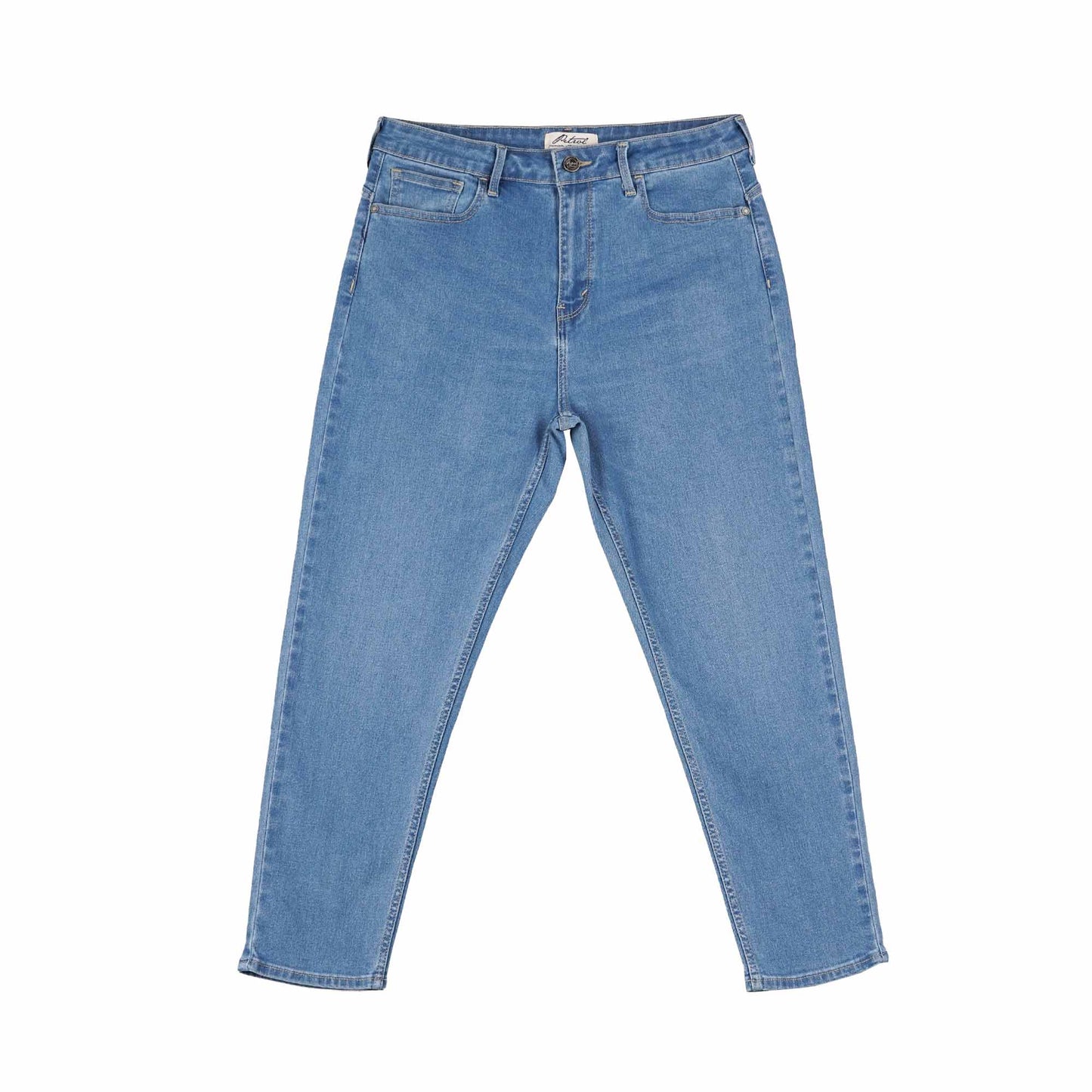 Petrol Ladies Basic Denim Boyfriend Jeans Mid-Rise 179584 (Light Shade)