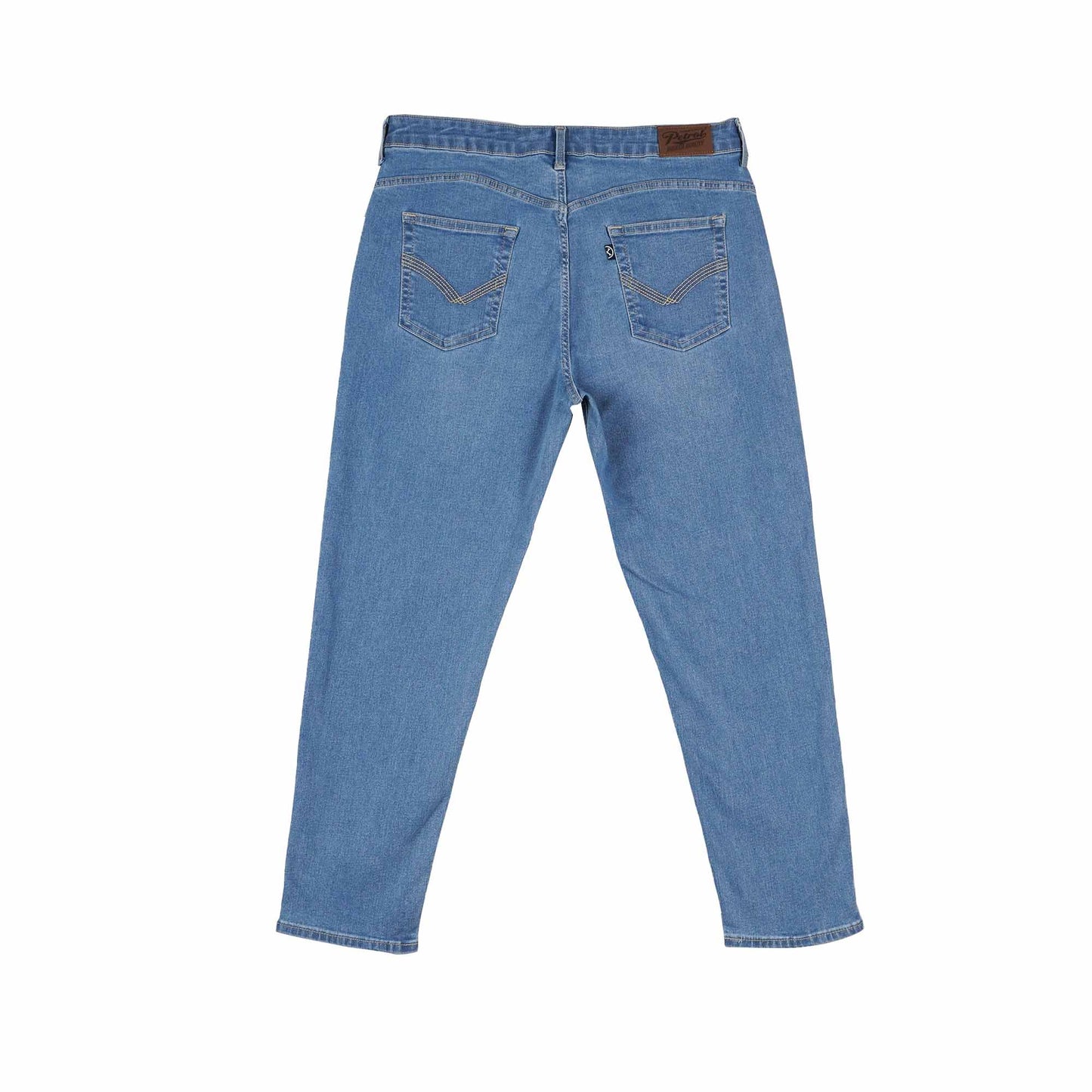 Petrol Ladies Basic Denim Boyfriend Jeans Mid-Rise 179584 (Light Shade)