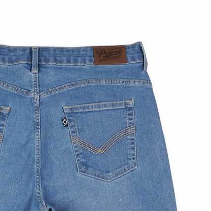 Petrol Ladies Basic Denim Boyfriend Jeans Mid-Rise 179584 (Light Shade)