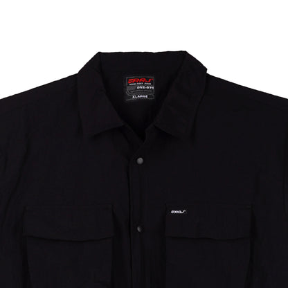 RRJ Men's Basic Woven Oversized Fitting 178834 (Black)