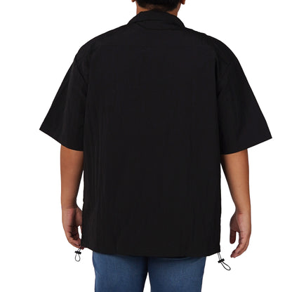 RRJ Men's Basic Woven Oversized Fitting 178834 (Black)